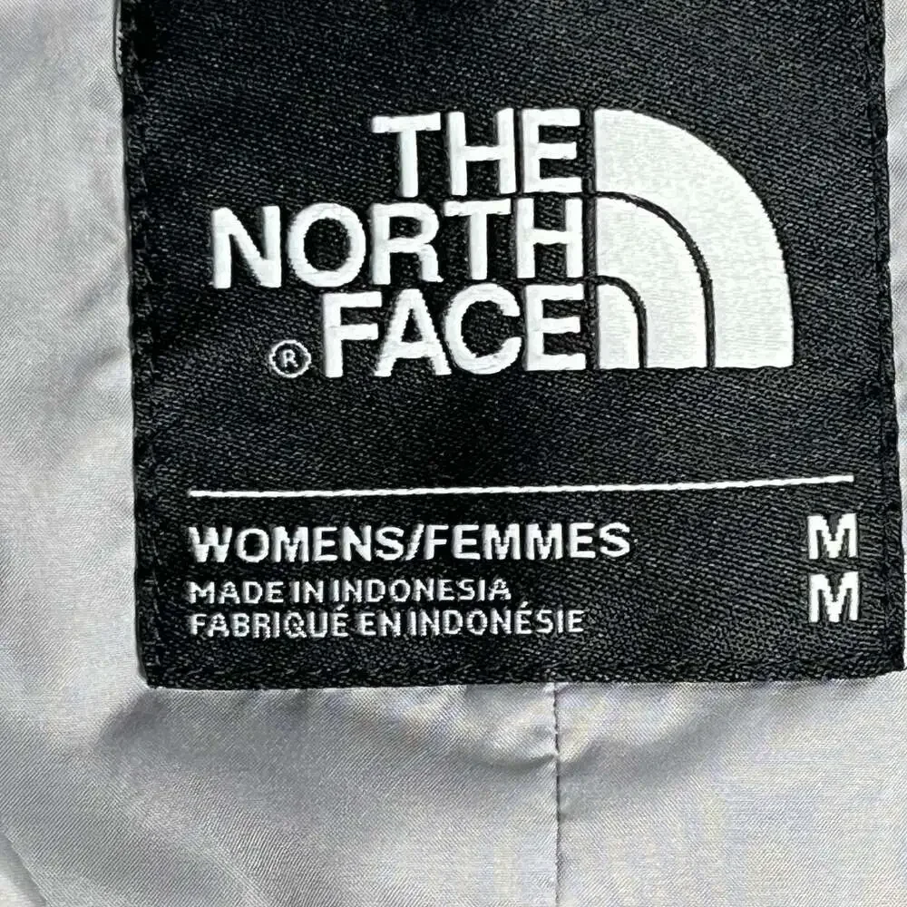 The North Face Womens M Quilted Insulated‎ Jacket Gray Fitted Outdoor